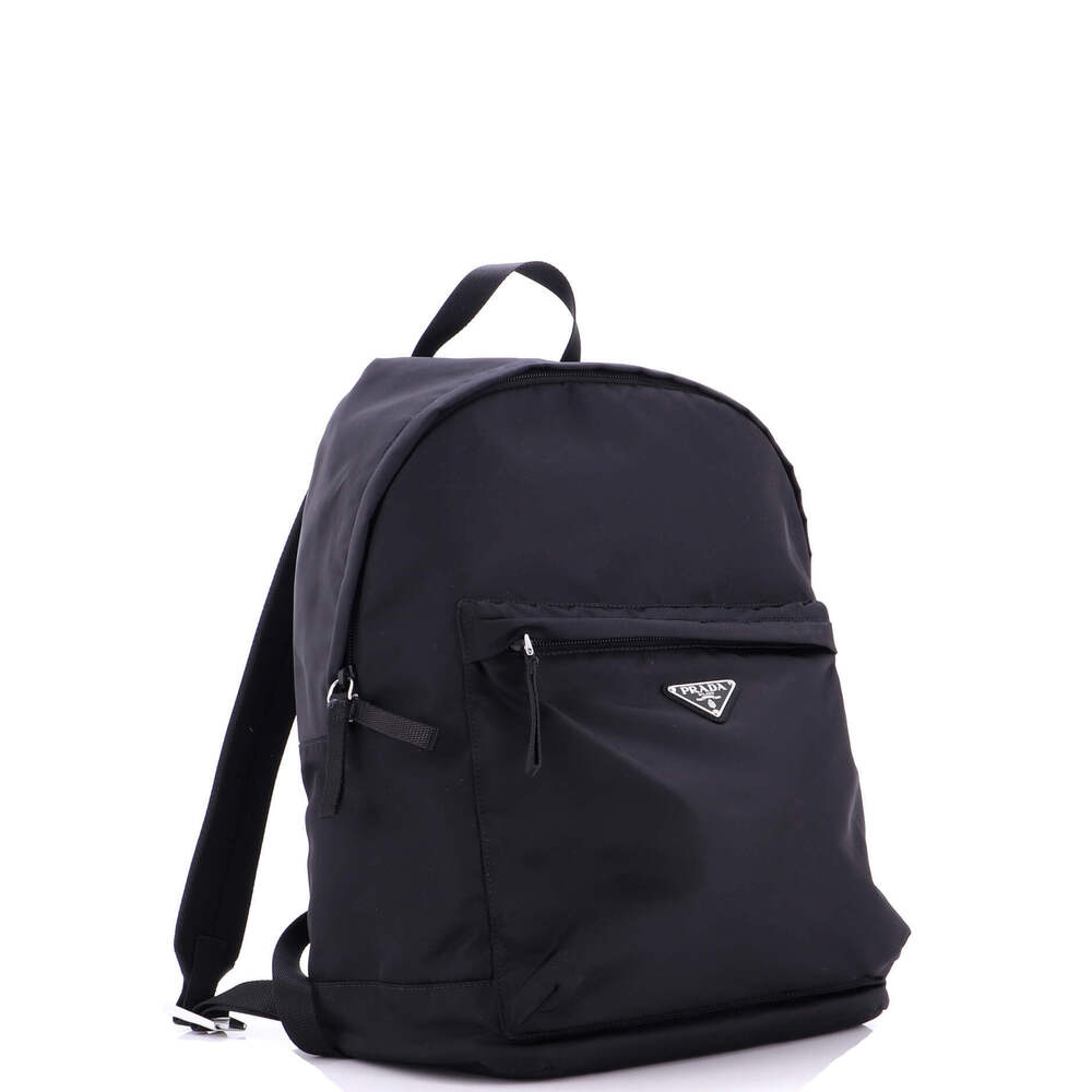 Prada Large Front Pocket Zip Backpack Tessuto - image 2